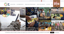 Desktop Screenshot of ilesdepaix.org